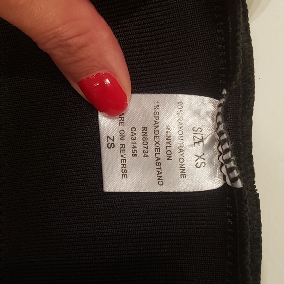 Black mesh dress bodycon dress - Picture 6 of 9